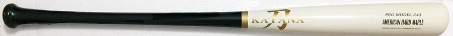Katana Carbon Diamond Wrap Maple Baseball Bat